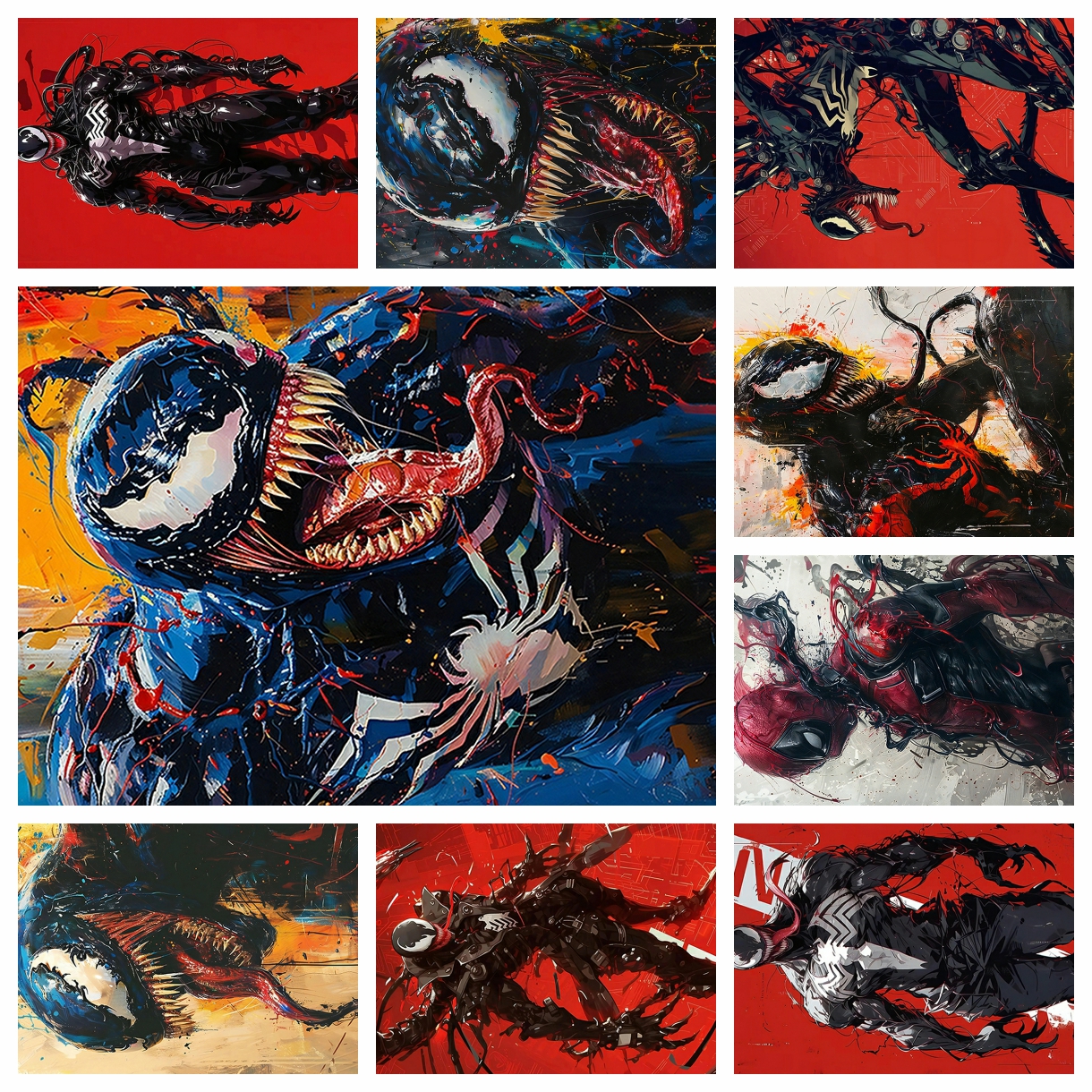 Resin Craft Kit - Kit di Pittura Diamante Anime Marvel