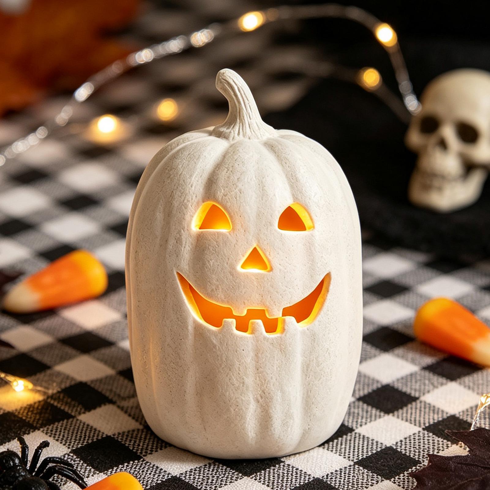 Crafting Resin - Decorazioni Artigianali di Halloween, Zucca in