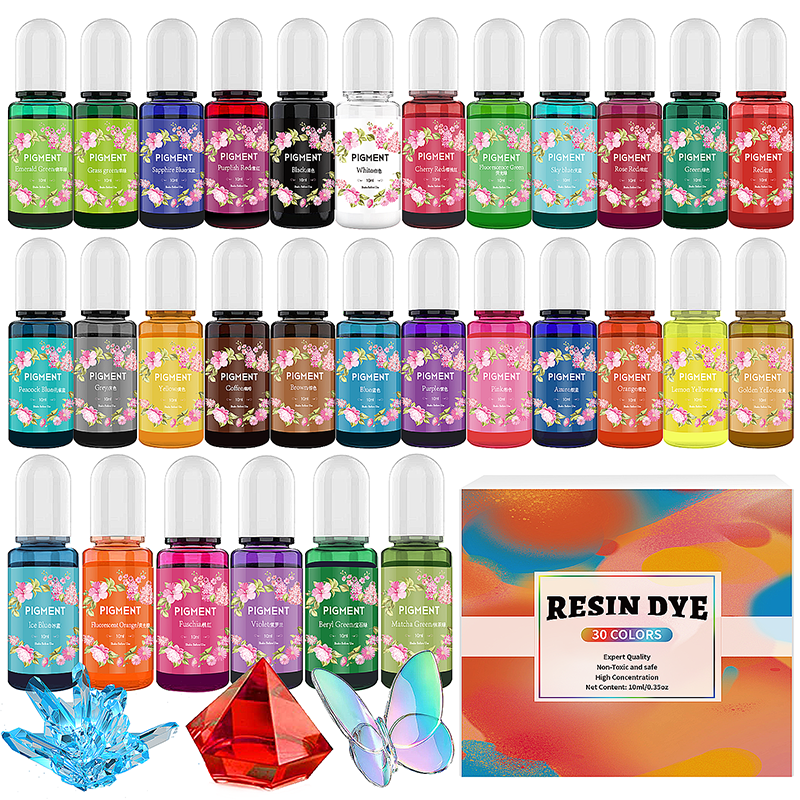 Resin Pigment Set - Kit di pigmenti in resina epossidica