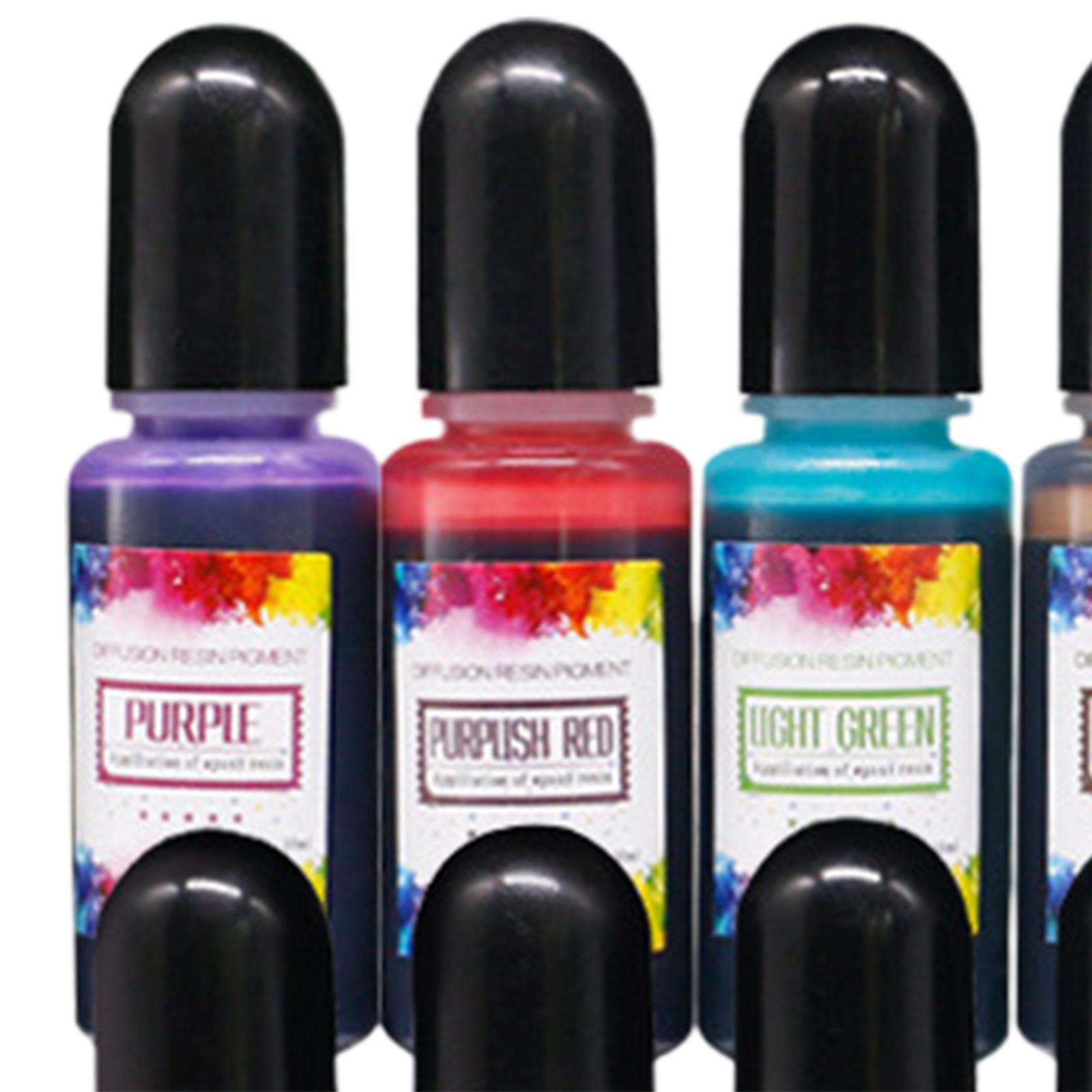 Resin Dye Alcohol - Set di 24 Inchiostri Alcolici, Pigmenti