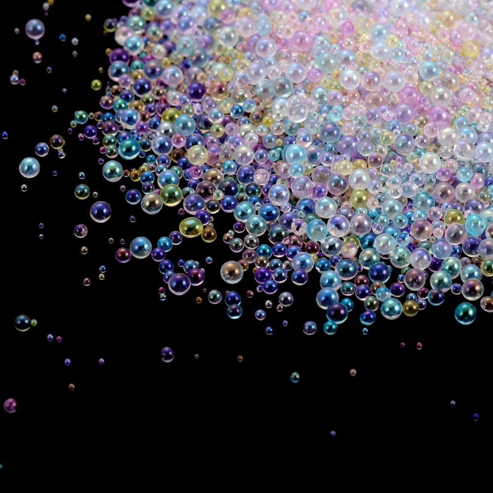 Resin Ocean Wave Mold - 10/20g 0.4-3mm Mini Bubble Ball Beads
