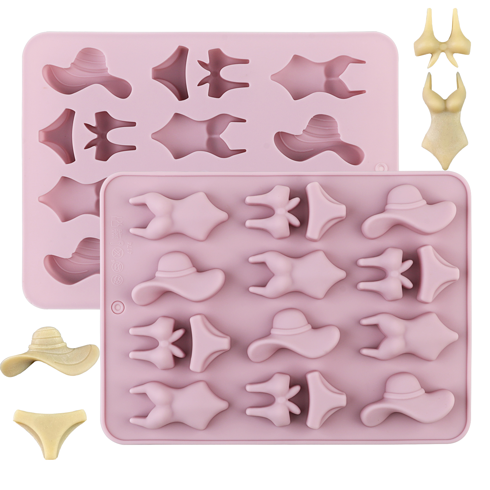 Resin Craft Material - Stampo in silicone a tema estivo