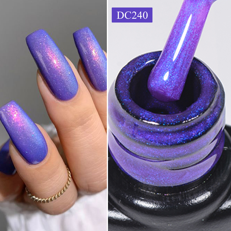 Gold Foil Flakes - Mtssii 7ml Aurora Glitter Base in