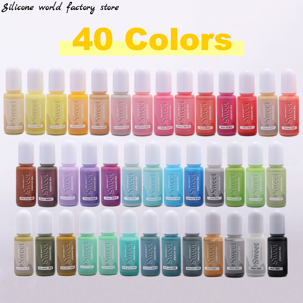Resin Dye Alcohol - Silicone World 10ML Pigmento in Resina