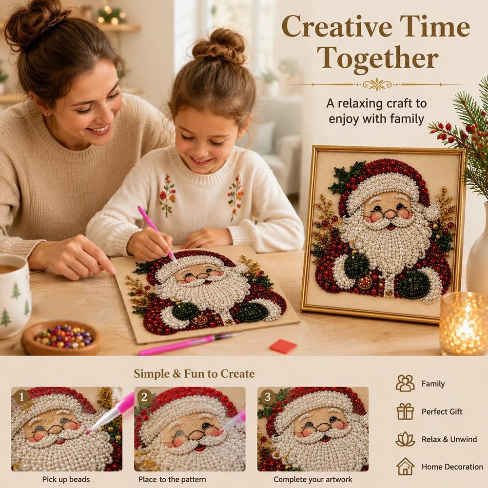 Resin Craft Kit - Kit Fai-da-Te di Arte con Perle