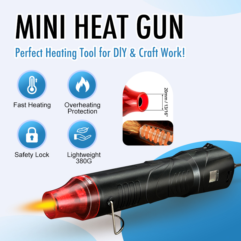 Heat Gun Small - 220V Pistola Ad Aria Calda di