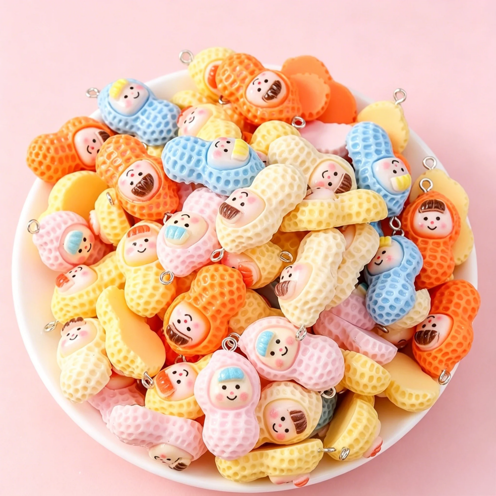 Resin Crafts Diy - 10 Pezzi Mini Ciondoli in Resina