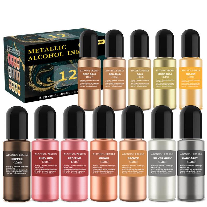 Resin Pigment Set - 1 Set Kit di pigmenti in