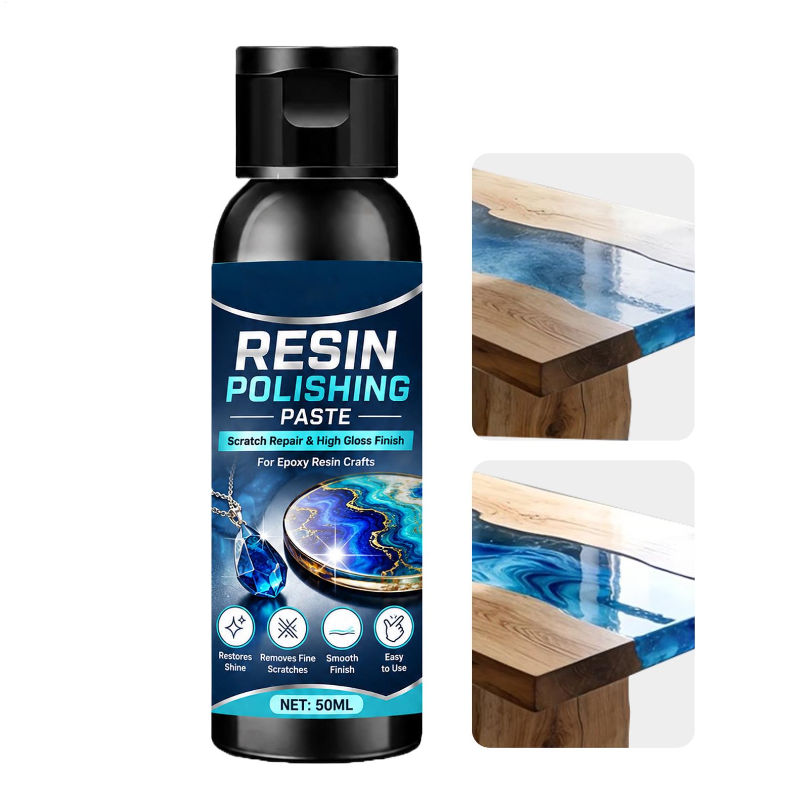 Resin Craft Workshop - Pasta Lucidante per Resina 50ml, Rimuovi