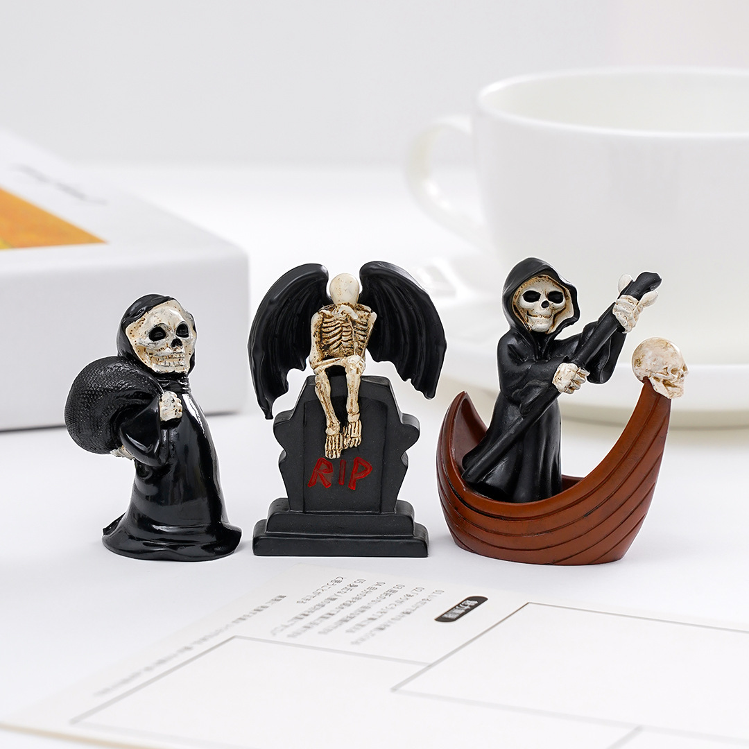 Resin Crafts Diy - Decorazione Spaventosa per Halloween, Ornamento Miniatura