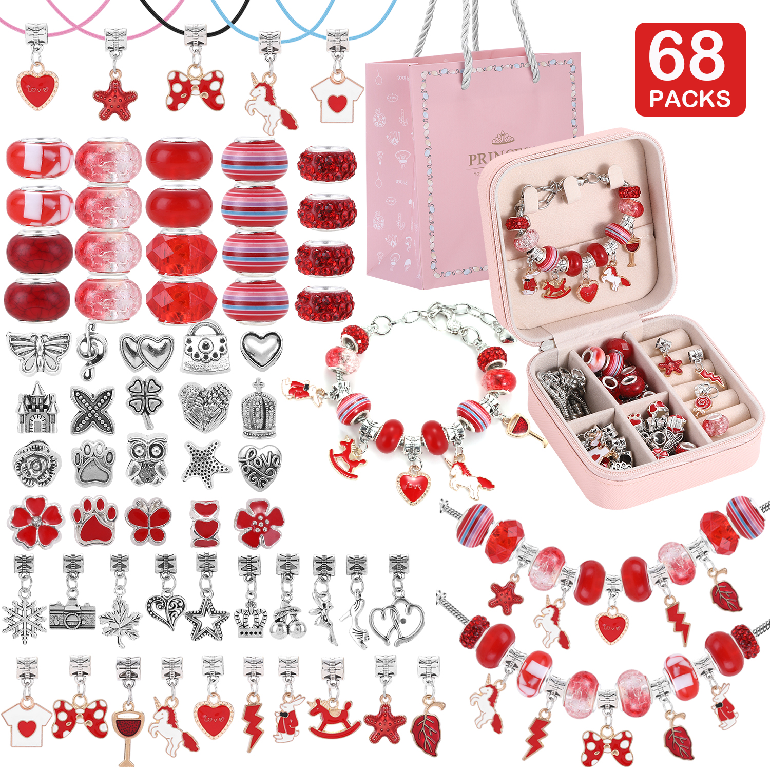Resin Crafts Diy - Kit per la creazione di braccialetti