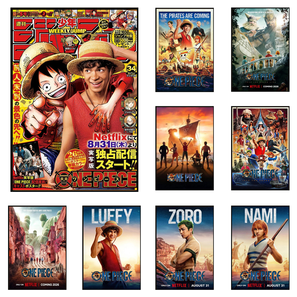 Resin Craft Ideas - 2026 Pop Manga One Piece Poster