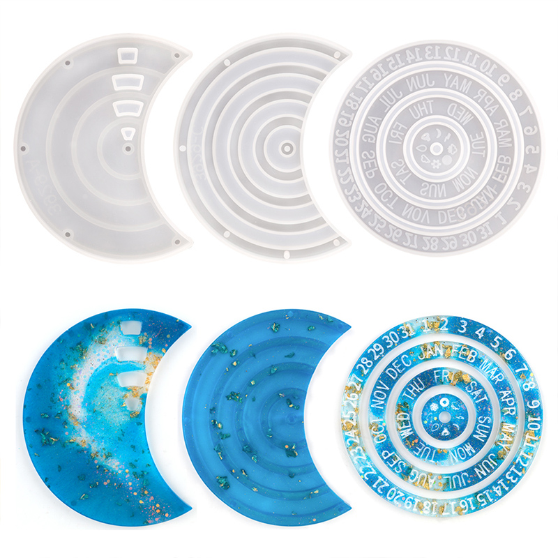 Resin Ocean Wave Mold - Nuovo stile girevole a forma di
