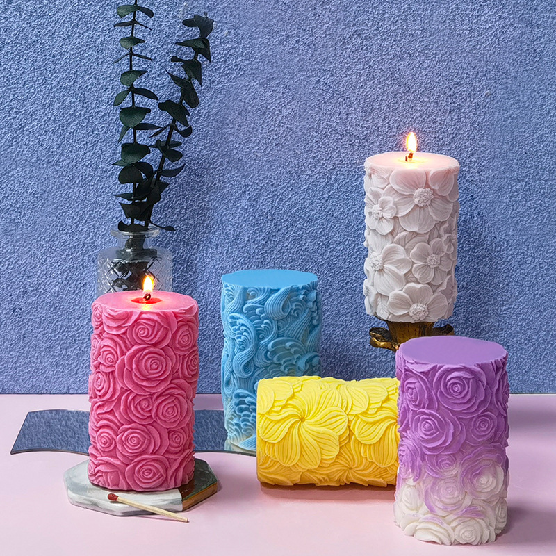 Resin Ocean Wave Mold - Stampo in silicone per candele aromatiche