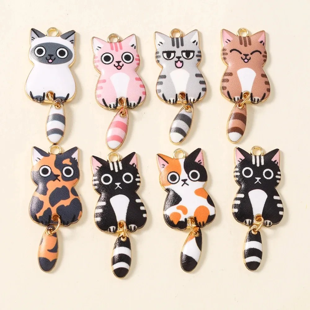 Resin Crafts Diy - 10 Pezzi 16×39mm Ciondoli in Resina