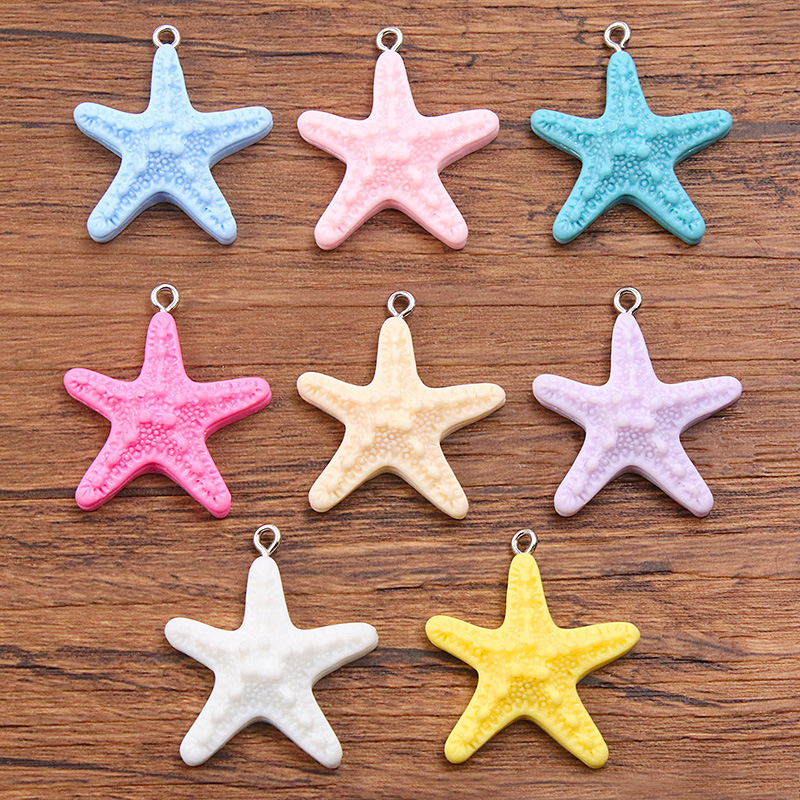 Resin Crafts Diy - 10 Pezzi Ciondoli a Stella Marina