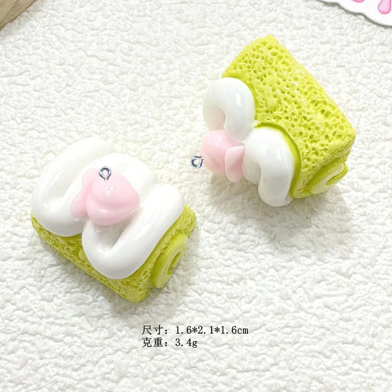 Resin Craft Material - 10 Pezzi Mini Ciondoli in Resina