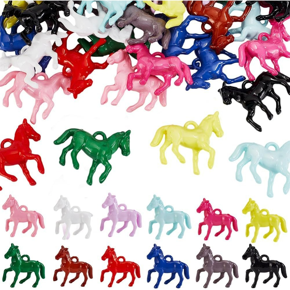 Resin Craft Kit - 48 pezzi pendenti in acrilico opaco