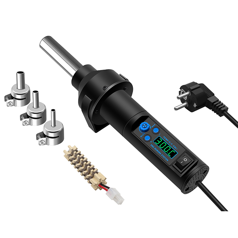 Heat Gun Small - 8032D Pistola di Calore Elettrica Display