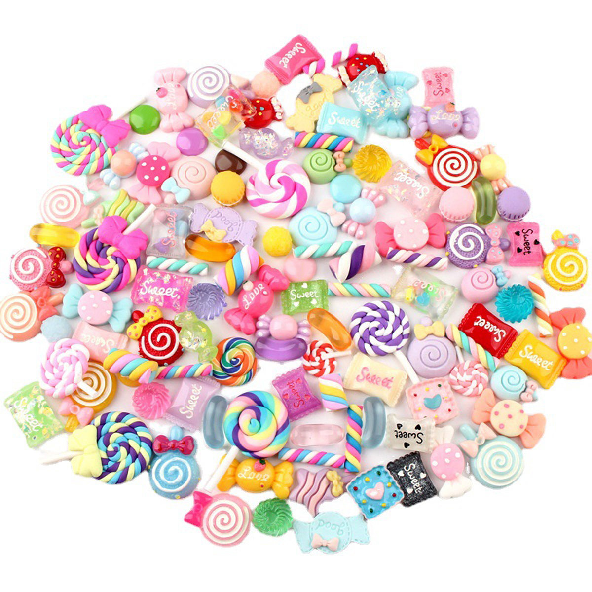 Resin Craft Material - 30 pezzi di ciondoli di melma