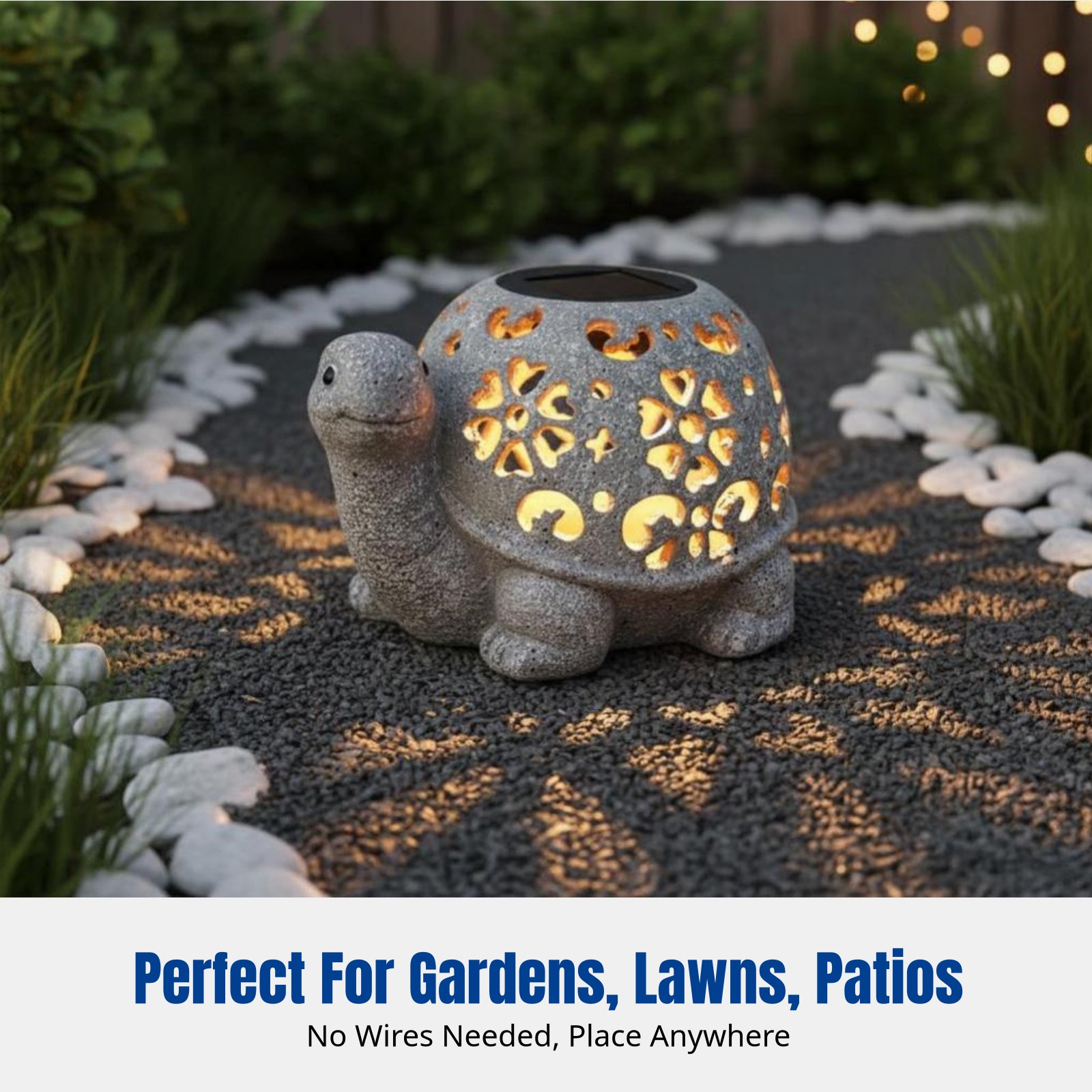 Crafting Resin - Decorazione da Giardino, Ornamento Solare a