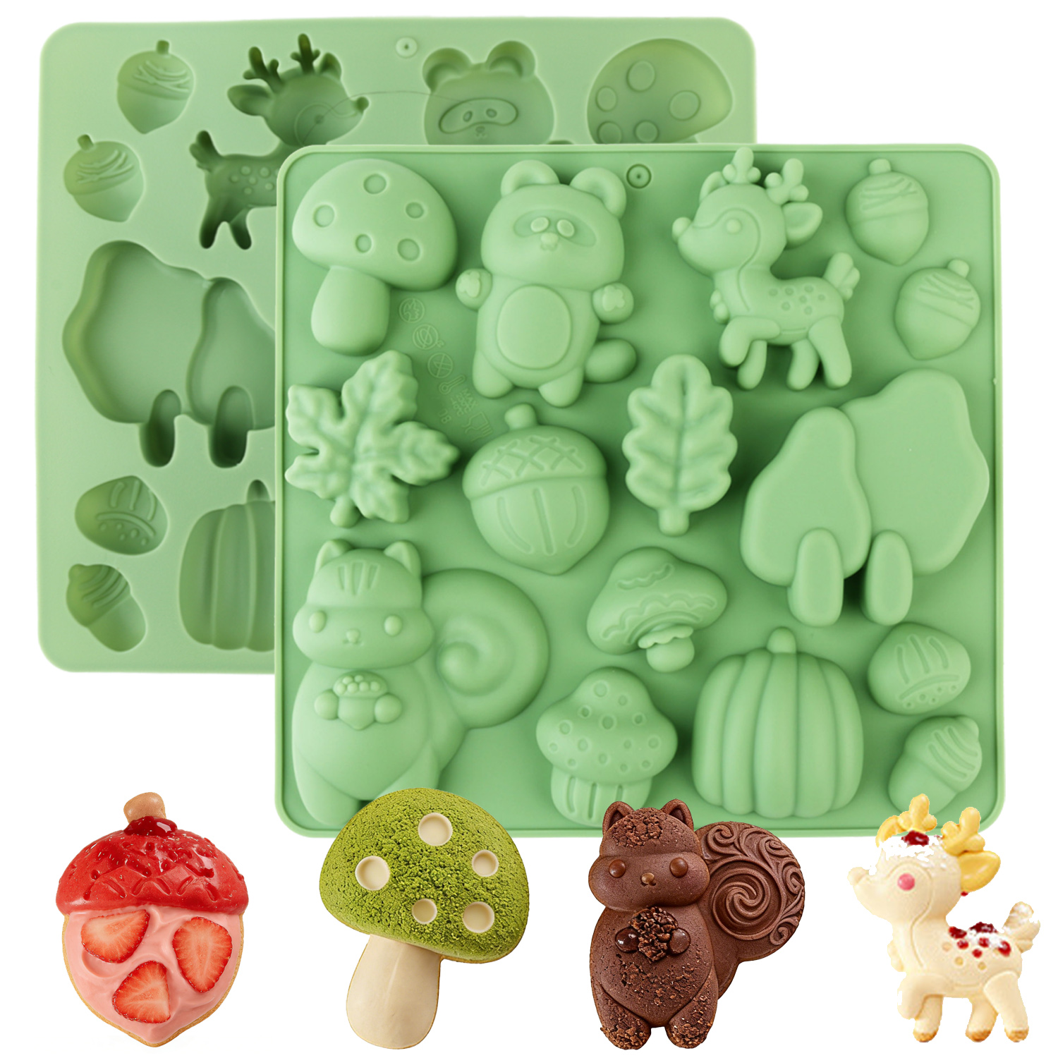 Resin Craft Material - 1 stampo in silicone a forma