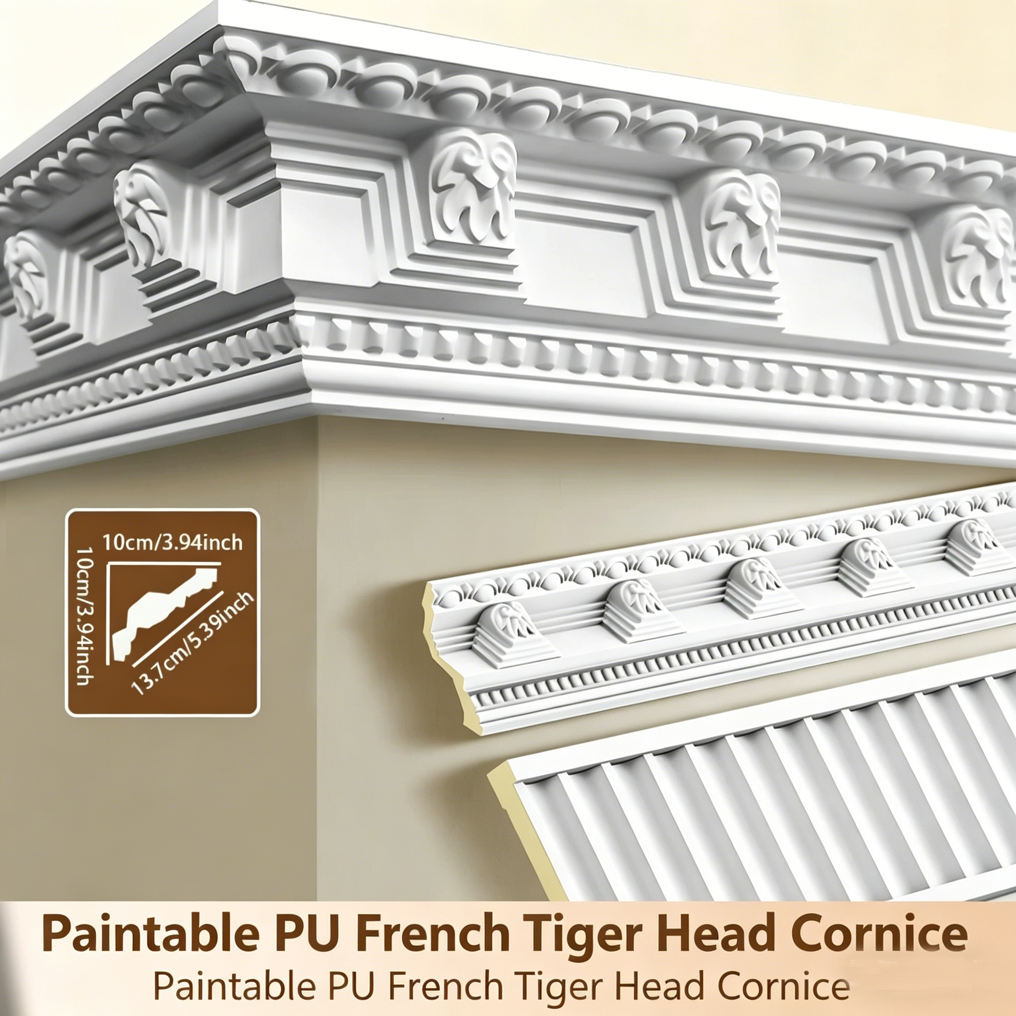 Resin Craft Ideas - 10 Pezzi di Profili Decorativi in