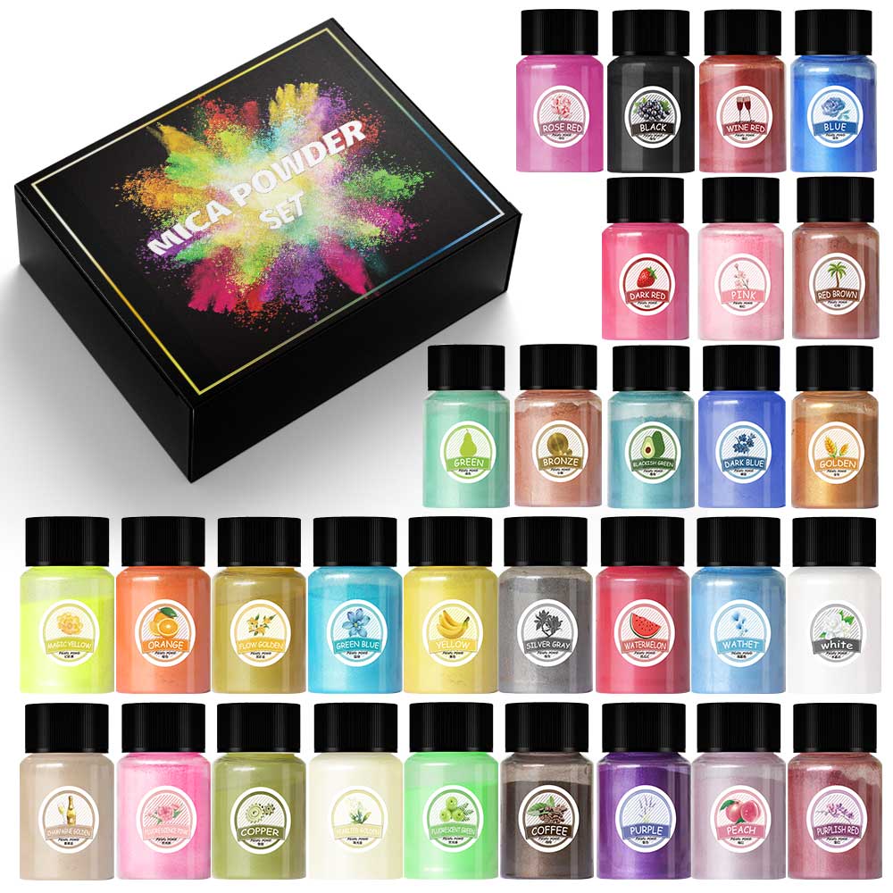 Resin Pigment Set - 10ml polvere di perle resina epossidica