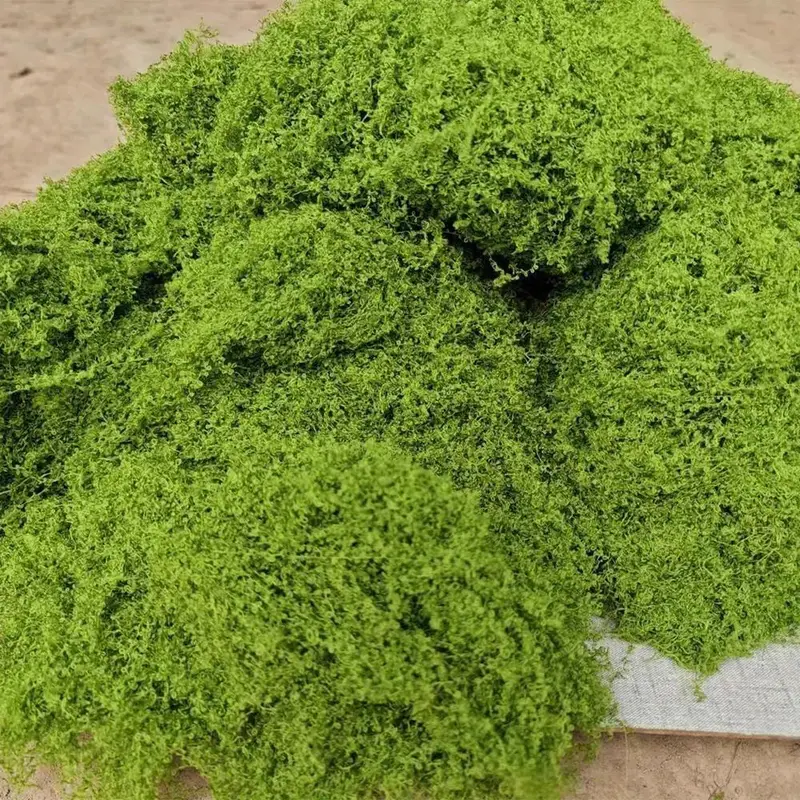 Terrarium Moss Art - Verde finto muschio artigianato fai da