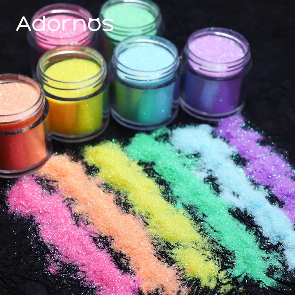 Resin Pigment Set - Polvere di zucchero glitter iridescente Pigmento