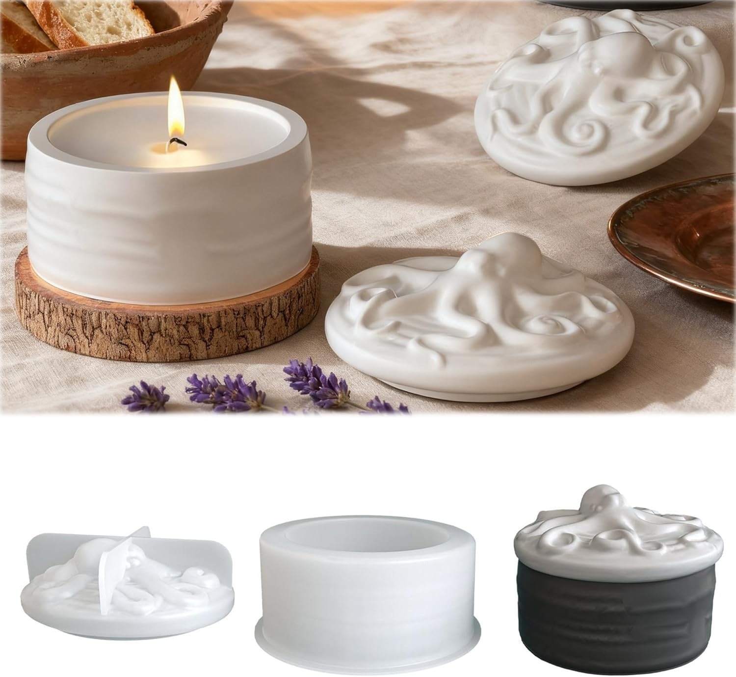 Resin Ocean Wave Mold - Set di Stampi in Silicone per
