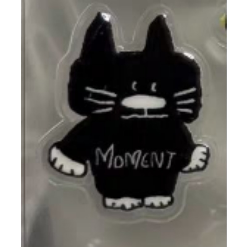 Resin Craft Material - Simpatico cartone animato gatto cane adesivo