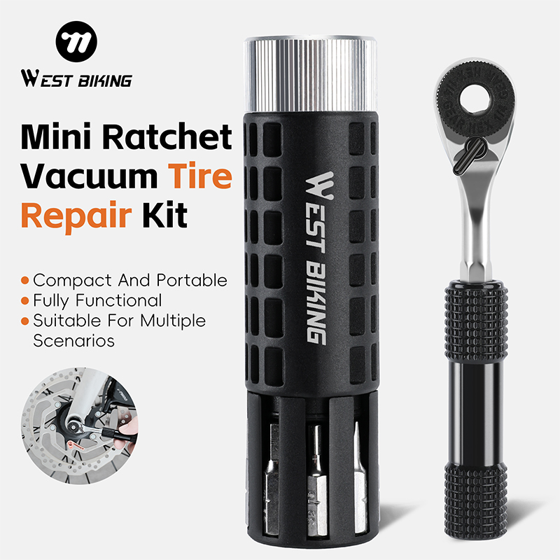 Vacuum Chamber Small - WEST BIKING Mini Kit Riparazione Pneumatici