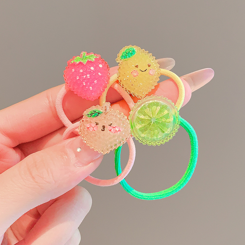 Resin Glitter Pack - Nuovi Elastici per Capelli 2026, Set