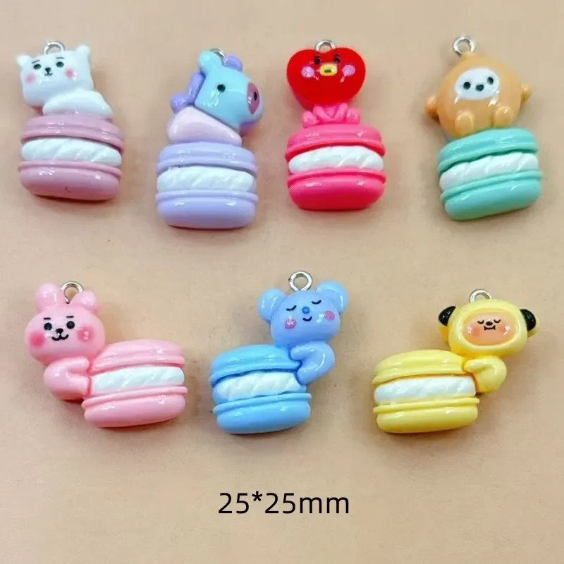 Resin Craft Material - 10 Pezzi Ciondoli Misti in Resina