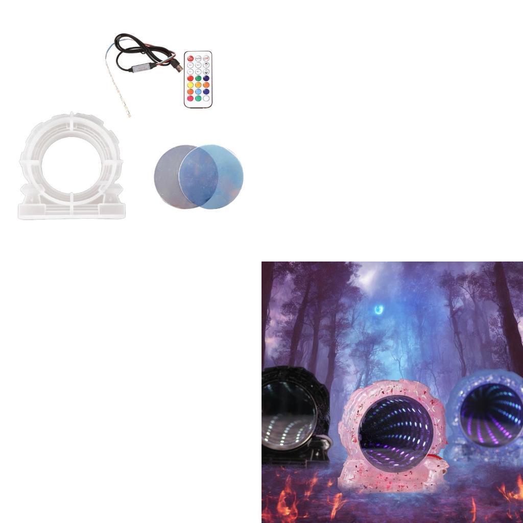Resin Craft Genshin - Stampo per fusione in silicone specchio
