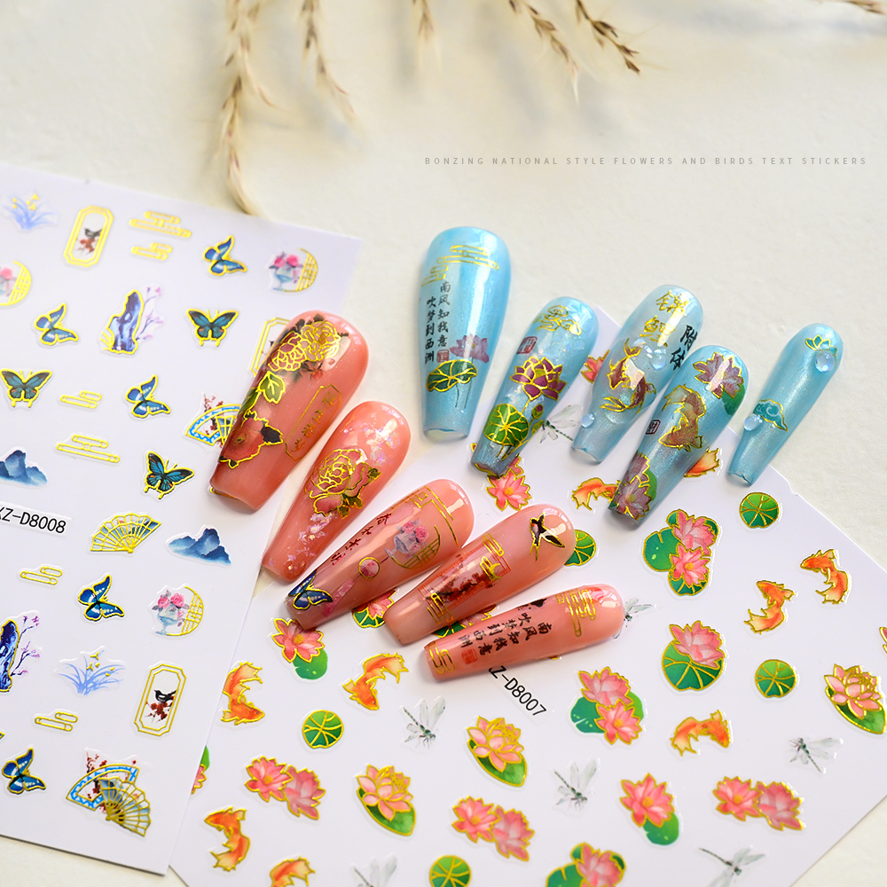 12 Pz/lotto Stile Cinese Lotus - Gold Foil Flakes recensione e prezzo