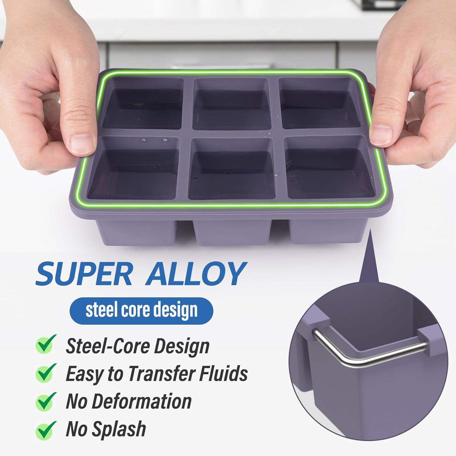 Stampo per Cubetti di Ghiaccio - Silicone Mold Tray recensione e prezzo