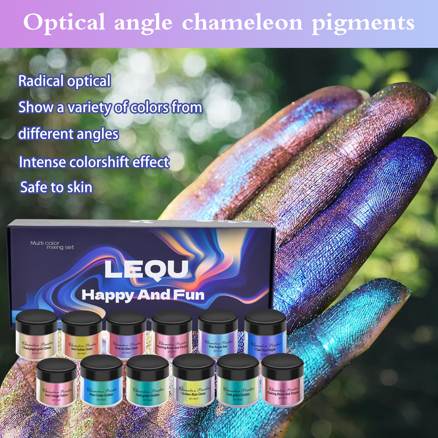 1 Set Camaleonte Polvere Per U - Resin Glitter Pack recensione e prezzo