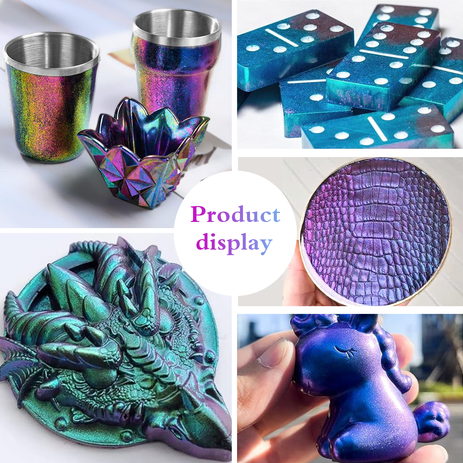 1 Set Camaleonte Polvere Per U - Resin Glitter Pack recensione e prezzo