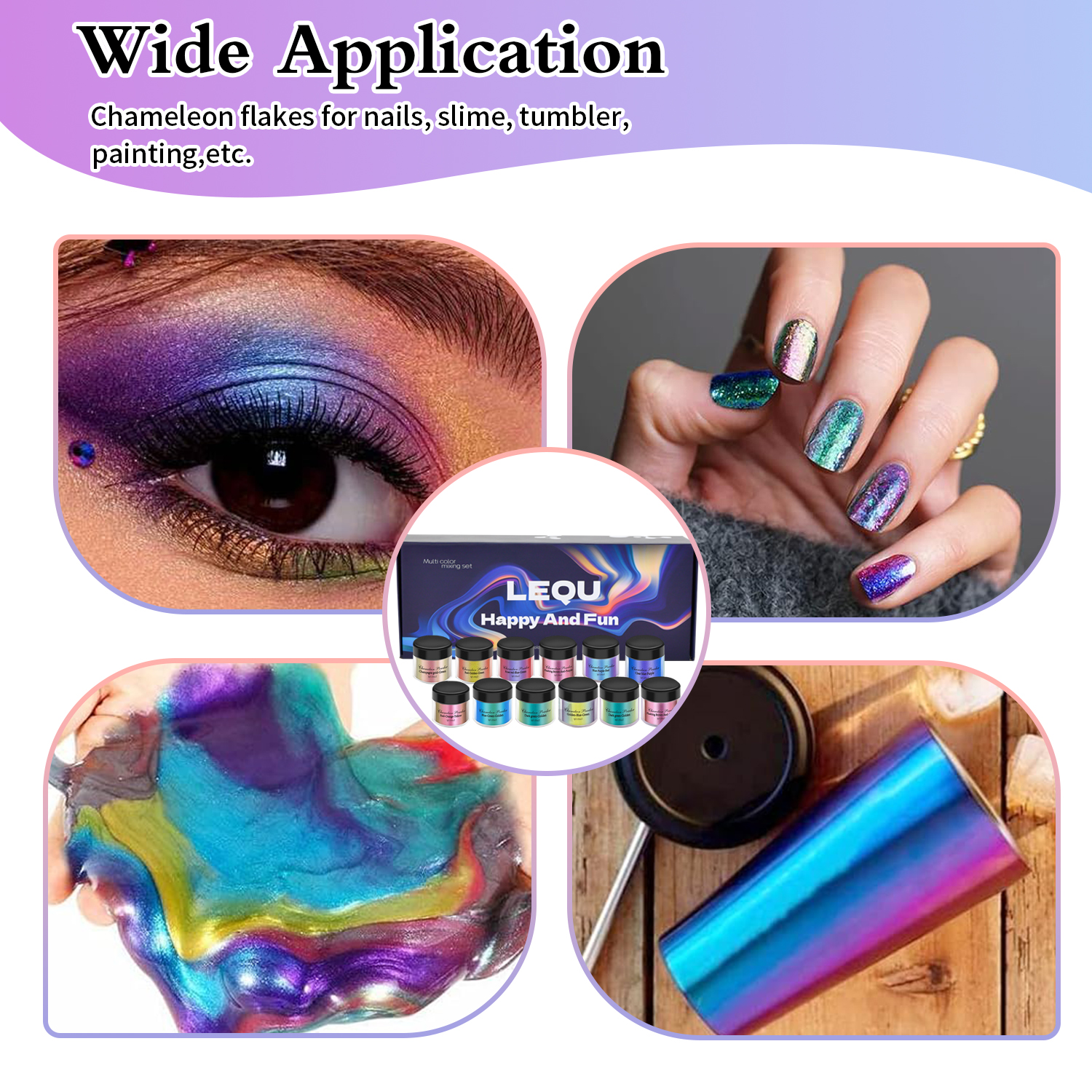 1 Set Camaleonte Polvere Per U - Resin Glitter Pack recensione e prezzo