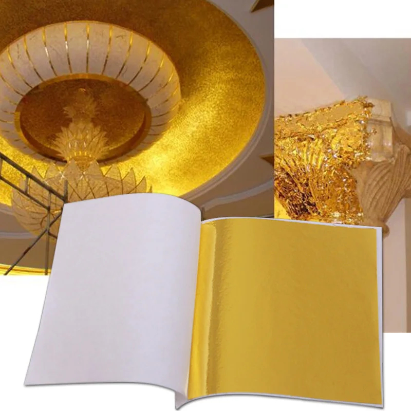 100 fogli di lamina imitazione - Gold Foil Flakes recensione e prezzo