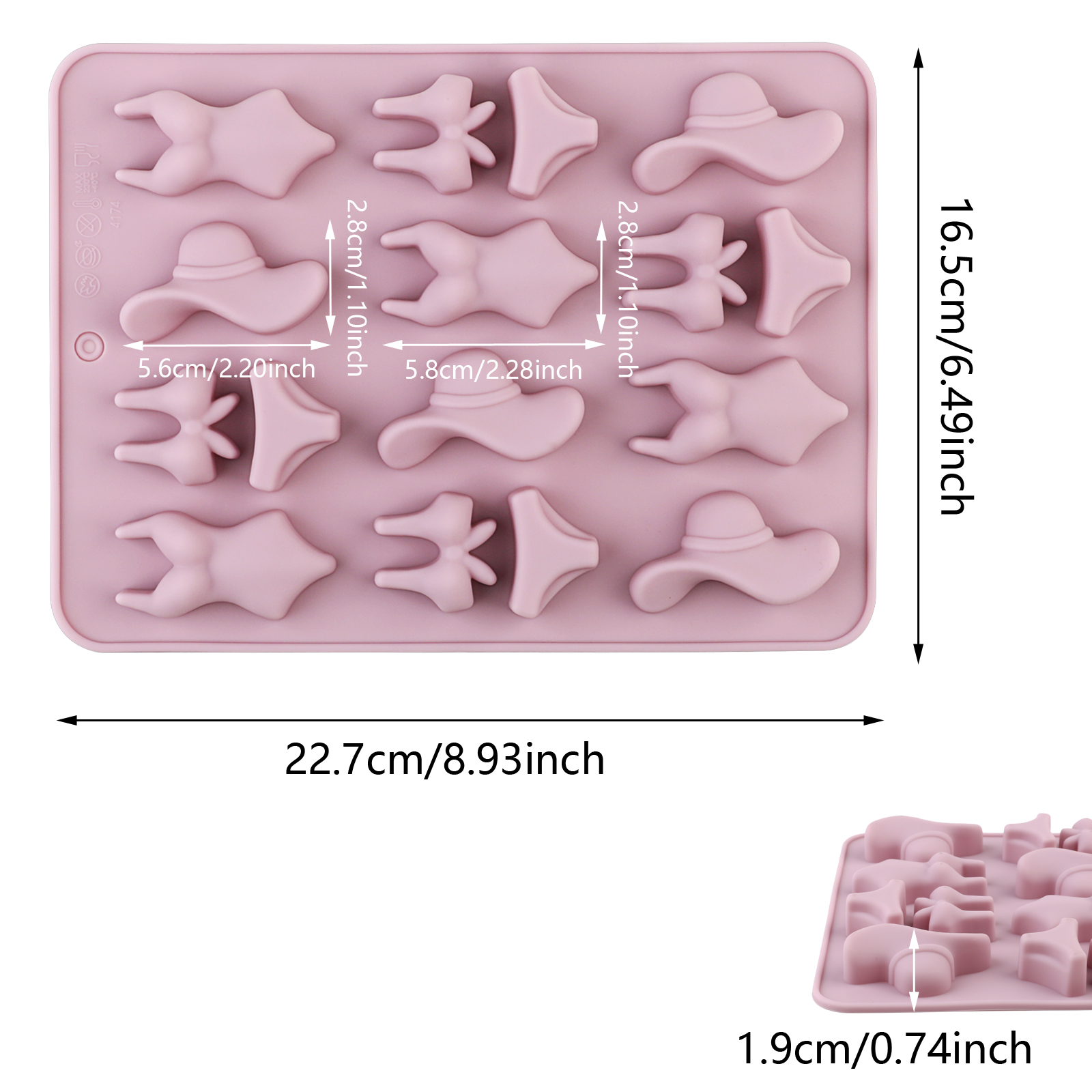 Stampo in silicone a tema esti - Resin Craft Material recensione e prezzo
