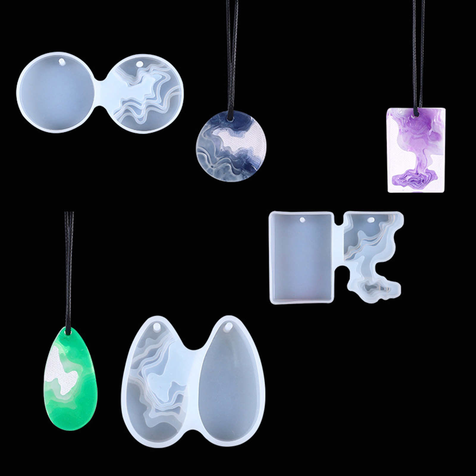 Set di 3 Stampi in Silicone Fl - Geode Mold Silicone recensione e prezzo