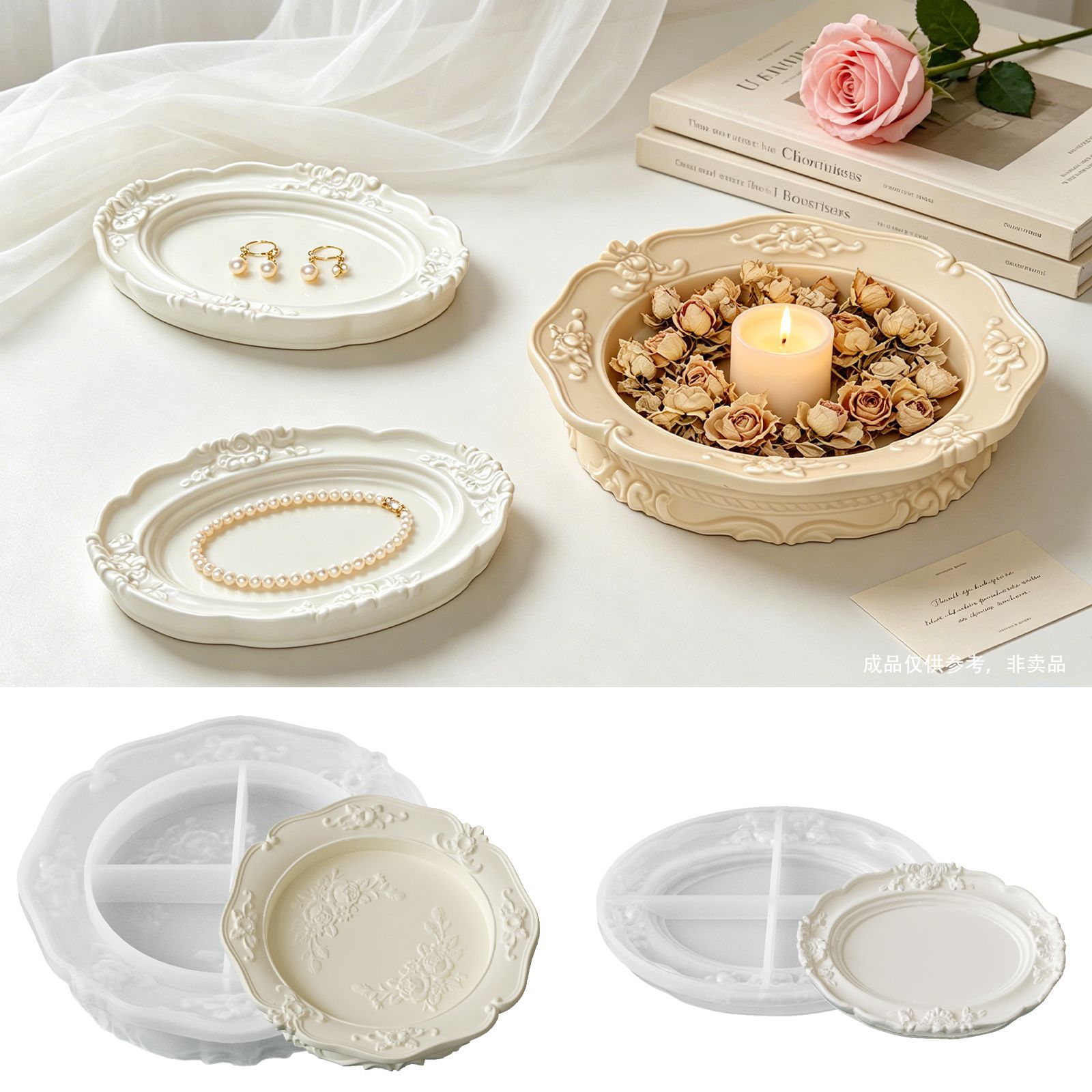 Elegante Stampo in Silicone co - Coaster Mold Round recensione e prezzo