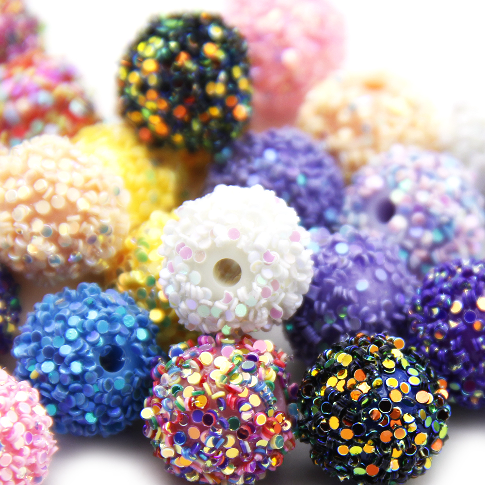 Confezione da 5 Perline in Res - Resin Glitter Pack recensione e prezzo