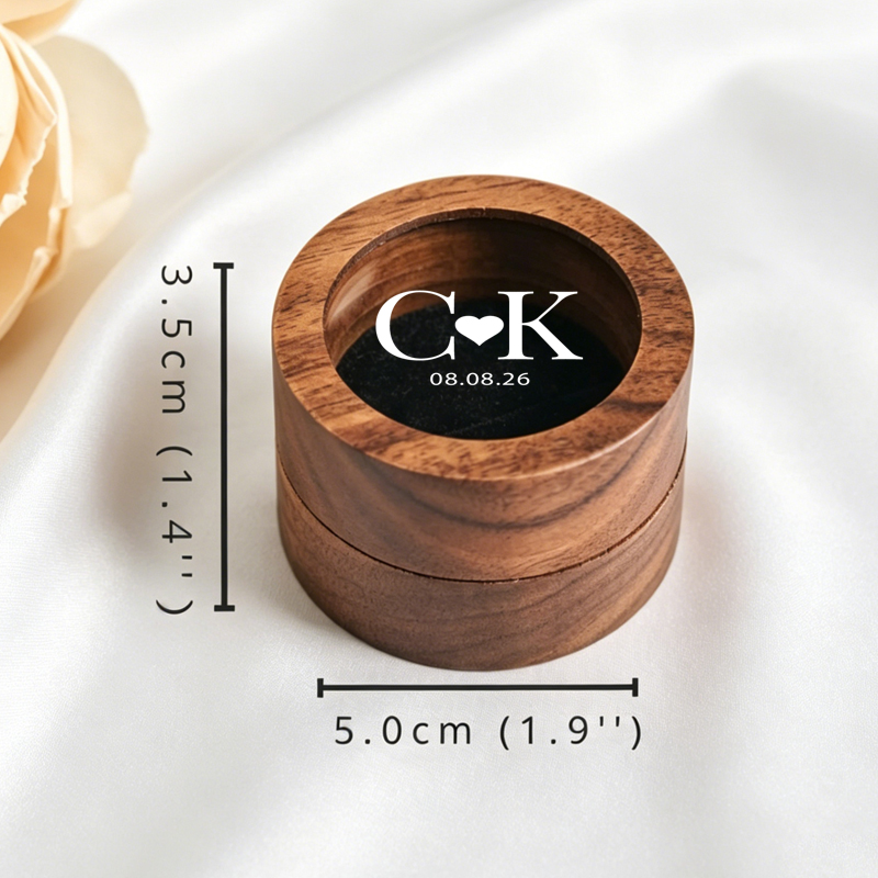 Scatola Personalizzata per Ane - Wood Ring Blank recensione e prezzo