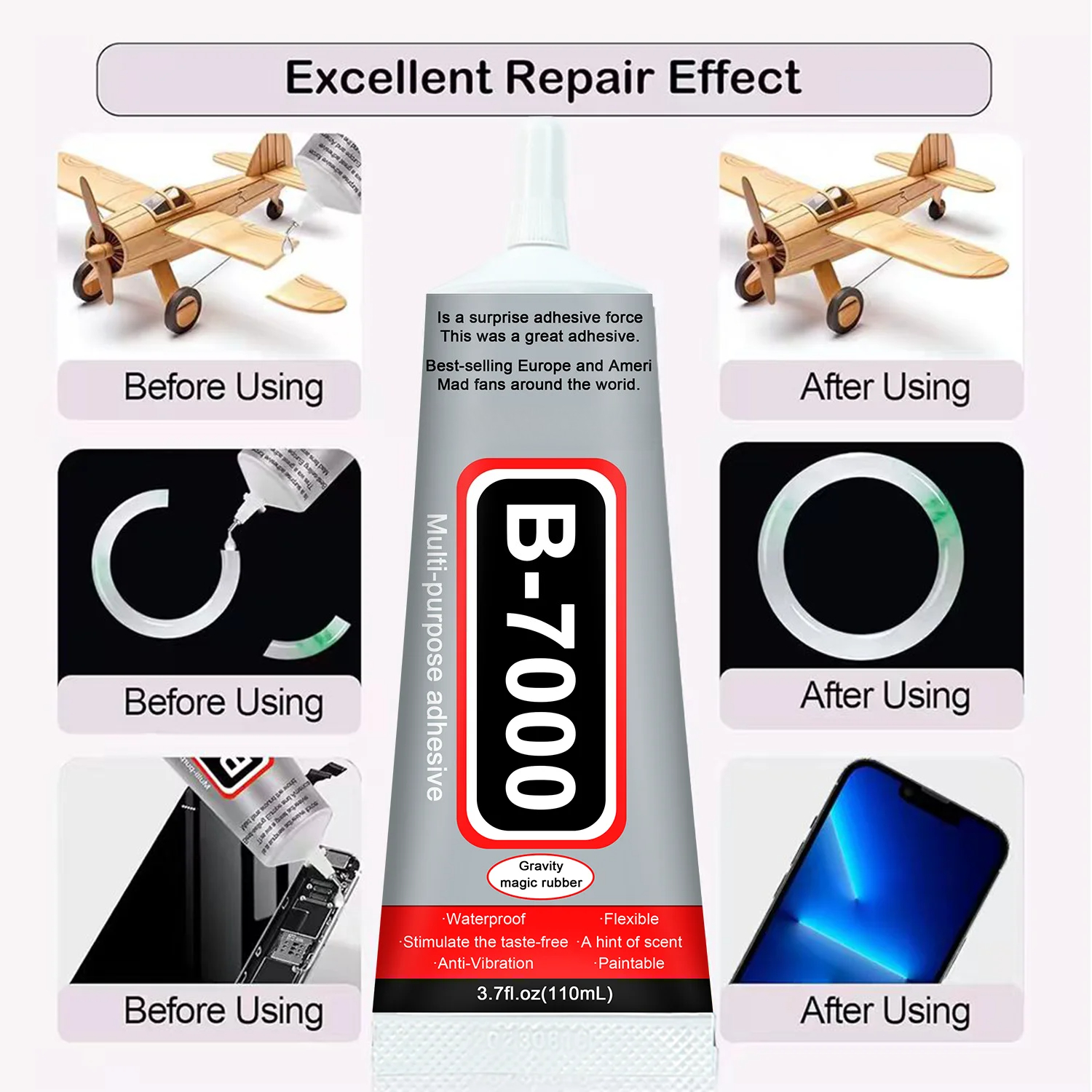 1-10 Pezzi Colla Super B-7000  - Crafting Resin recensione e prezzo