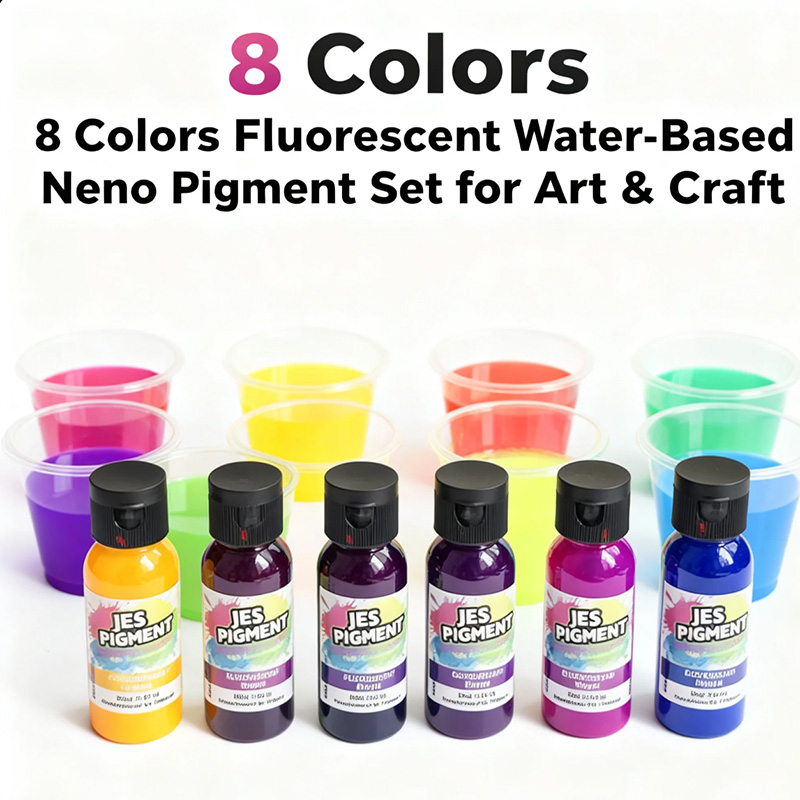 Set di 8 pigmenti fluorescenti - Resin Pigment Set recensione e prezzo