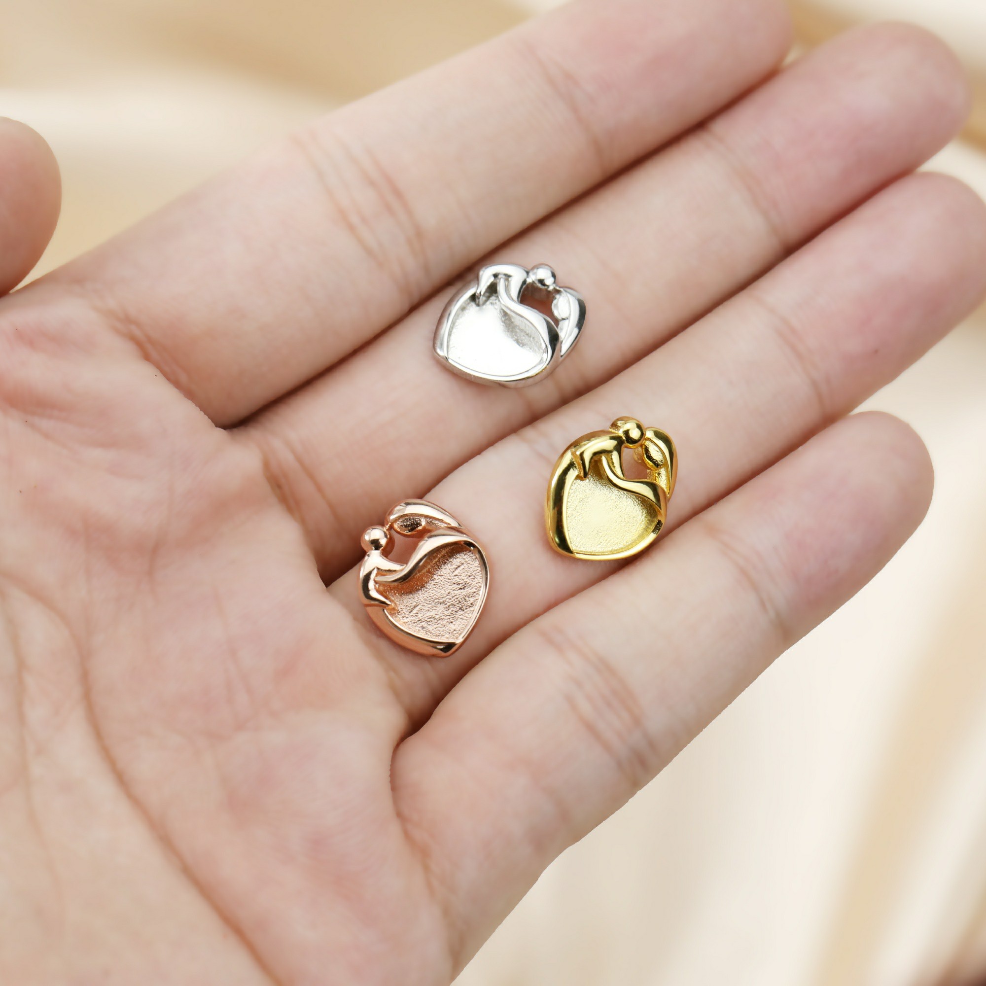 Ciondolo in Argento Sterling 9 - Bezels Set Pendant recensione e prezzo